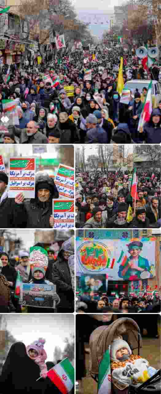 گرمای حضور مردم در اردبیل سرما  را پس زد