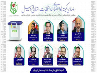 اعضای ستاد انتخاباتی اردبیل مشخص شدند
