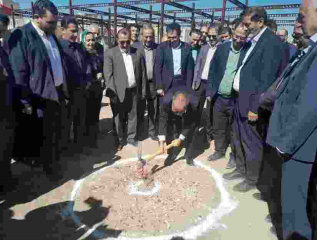 کلنگ پروژه ورزشی و رفاهی شهرداری اردبیل بر زمین زده شد