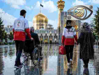 داوطلبان اردبیلی در پنجمین رویداد ملی "قدم به قدم در مسیر بهشت" برای خدمت به زائران